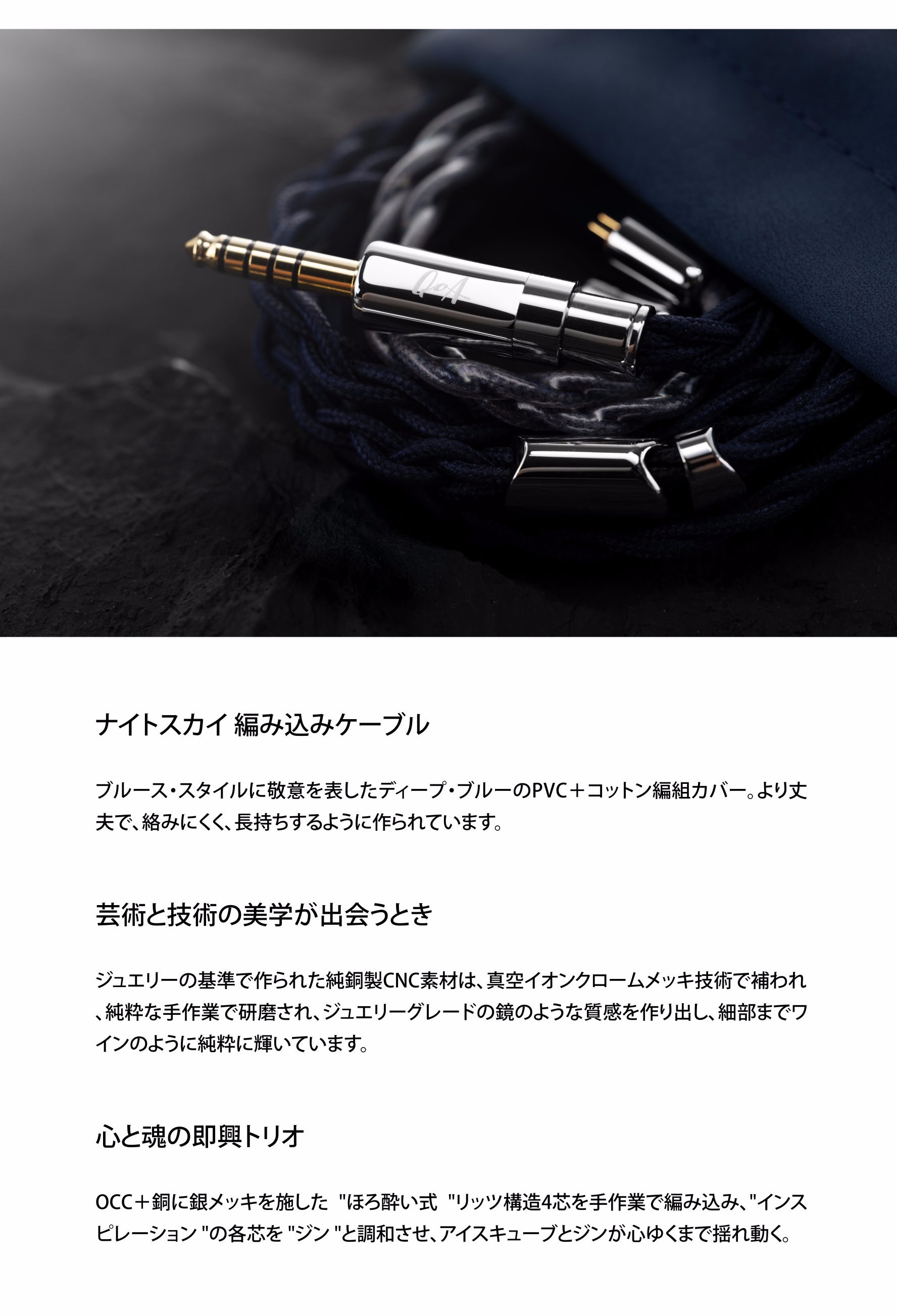 QoA アップグレードケーブル GIN